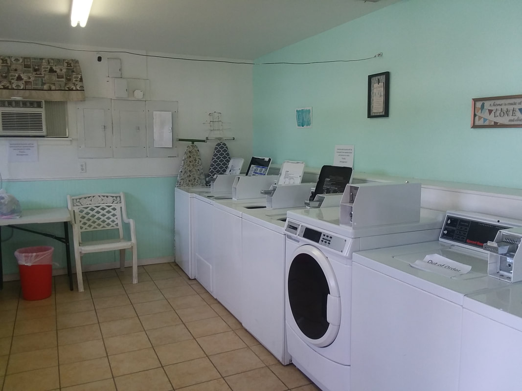 Laundry room at Belton RV Park